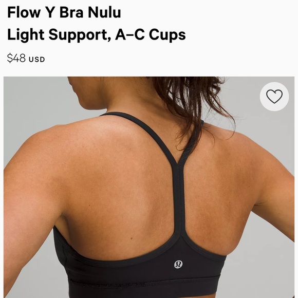 Lululemon Flow Y bra - Picture 4 of 4